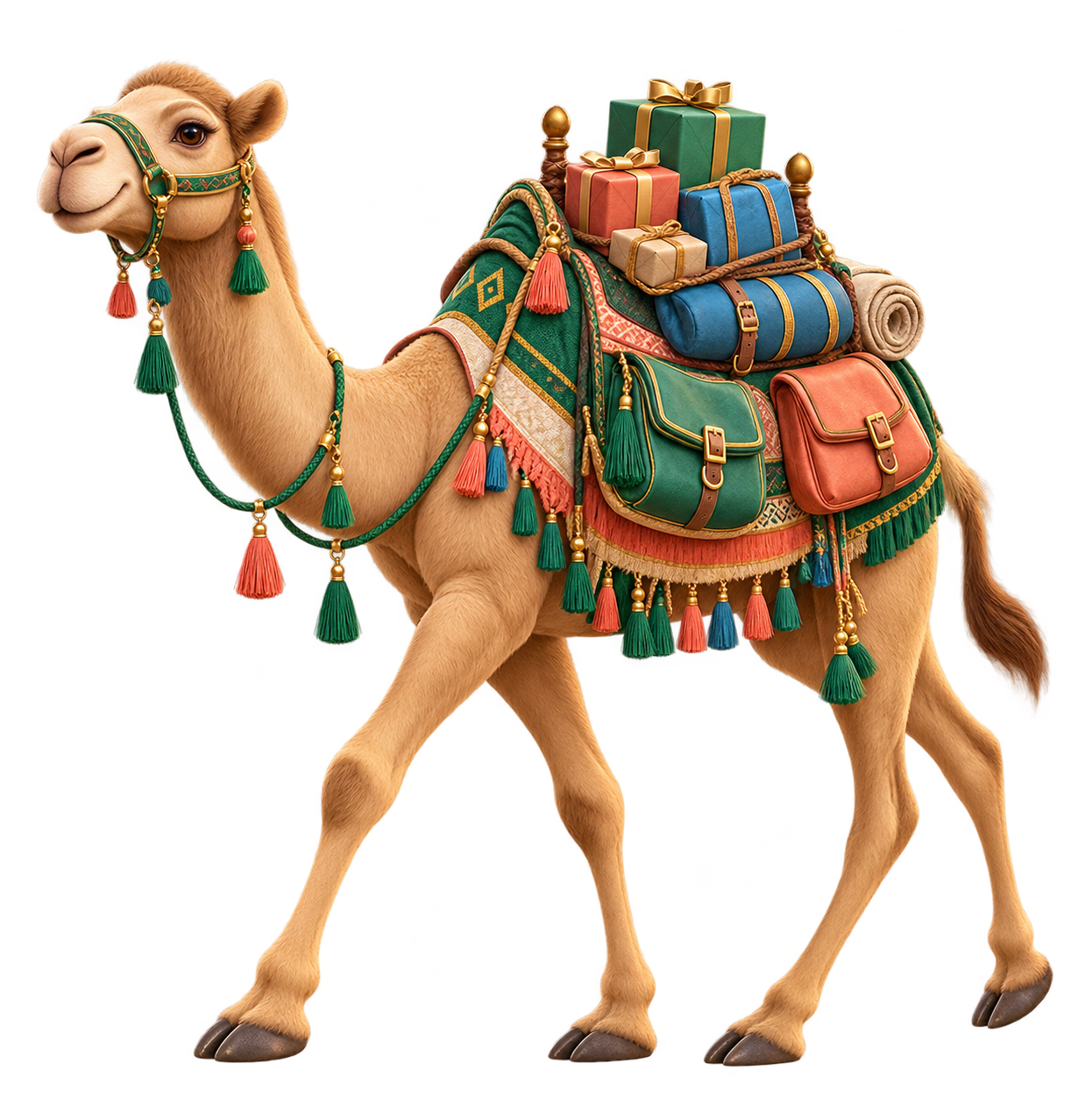 Zeio camel carrying online-store choices